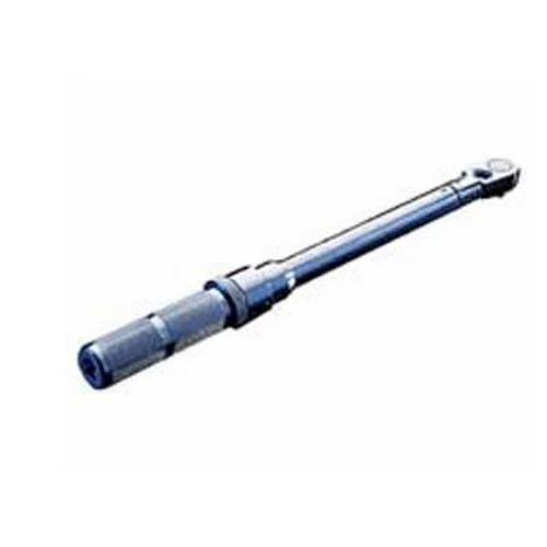 Precision Instruments M2R100F 3/8" Drive Micro Click Wrench, 20-100 Ft Lb Torque, Rigid Ratchet, 0.5 Ft Lb Increments, With Case