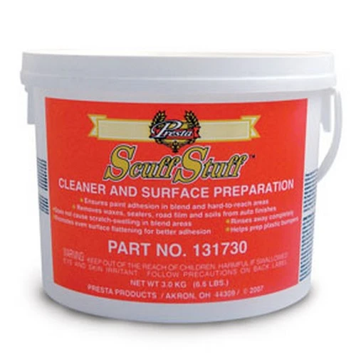 Presta 131730 Scuff Stuff Cleaner and Surface Preparation, 6.6 lb. Tub