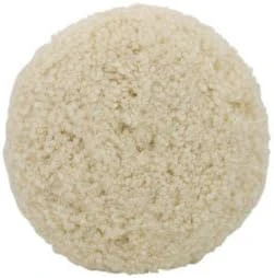 Presta 9" Wool, White Cutting Grip Buff Pad (890141)