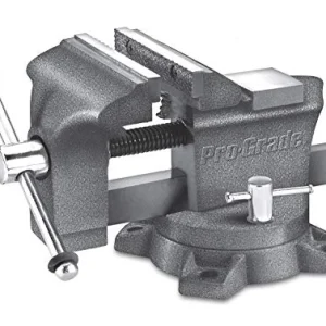 Pro Grade 59110 Pro-Grade 59110 4-Inch Workshop Base Vise,Silver