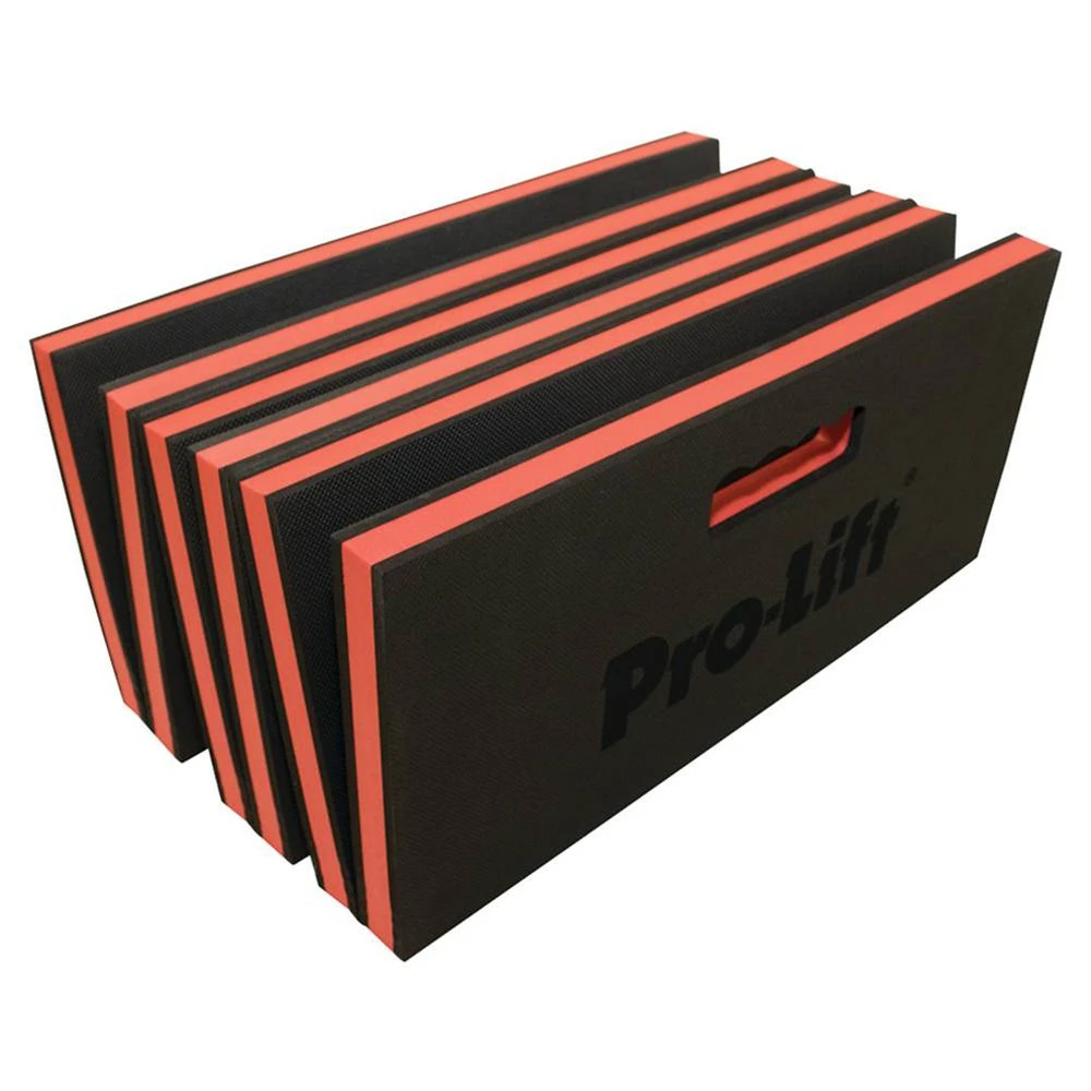 Pro-Lift Foldable Eva Mat - Anti Fatigue Eva Foam Sheet, Black/Red, 6 Fold (C-5006) — product image 2