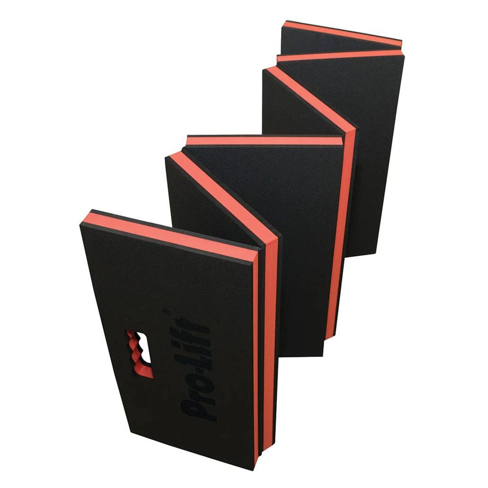 Pro-Lift Foldable Eva Mat - Anti Fatigue Eva Foam Sheet, Black/Red, 6 Fold (C-5006) — product image 3
