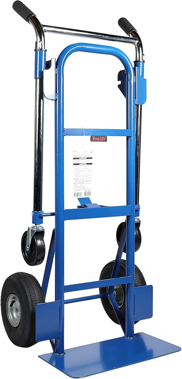 Pro-Lift Foldable Industrial Dolly Cart Horizontal Loop Handle With 700 Lbs And 900 Lbs Capacity (H-7090) — product image 2