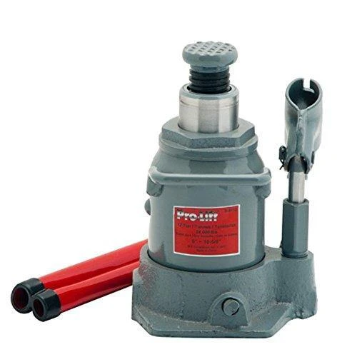 Pro-Lift Hydraulic Bottle Jack - Grey, 12 Ton Capacity (B-S12D) — product image 2