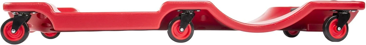Pro-Lift Mechanic Plastic Creeper With Padded Headrest And Dual Tool Trays - Red, 40", 350 Lbs Capacity (C-6040) — product image 2
