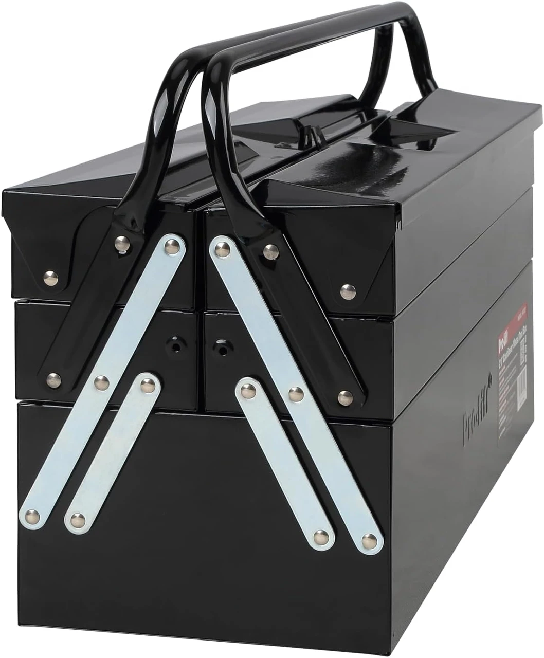 Pro-Lift Portable Cantilever Steel Tool Box With Handle - 21 Inch, 5 Tray (M-0021) — product image 3