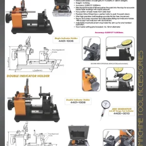 PRO-SERIES 1" DIAMETER PRECISION CONCENTRICITY CHECKER - MADE IN TAIWAN (4401-1001)