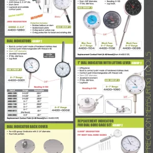 PRO-SERIES PRO-SERIES 0-10MM METRIC DIAL INDICATOR (4400-1101)