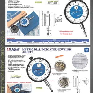 PRO-SERIES PRO-SERIES 1" / 0.001" BLUE FACE DIAL INDICATOR (4400-1104)