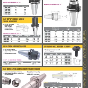 PRO-SERIES PRO-SERIES 5/8 CAT 40 V-FLANGE END MILL HOLDER 3" GAGE DEPTH (3900-7740)