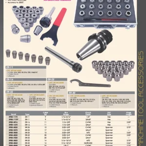 PRO-SERIES PRO-SERIES R8 ER-40 DRAWBAR END COLLET CHUCK WITH SPANNER NUT (3901-5069)