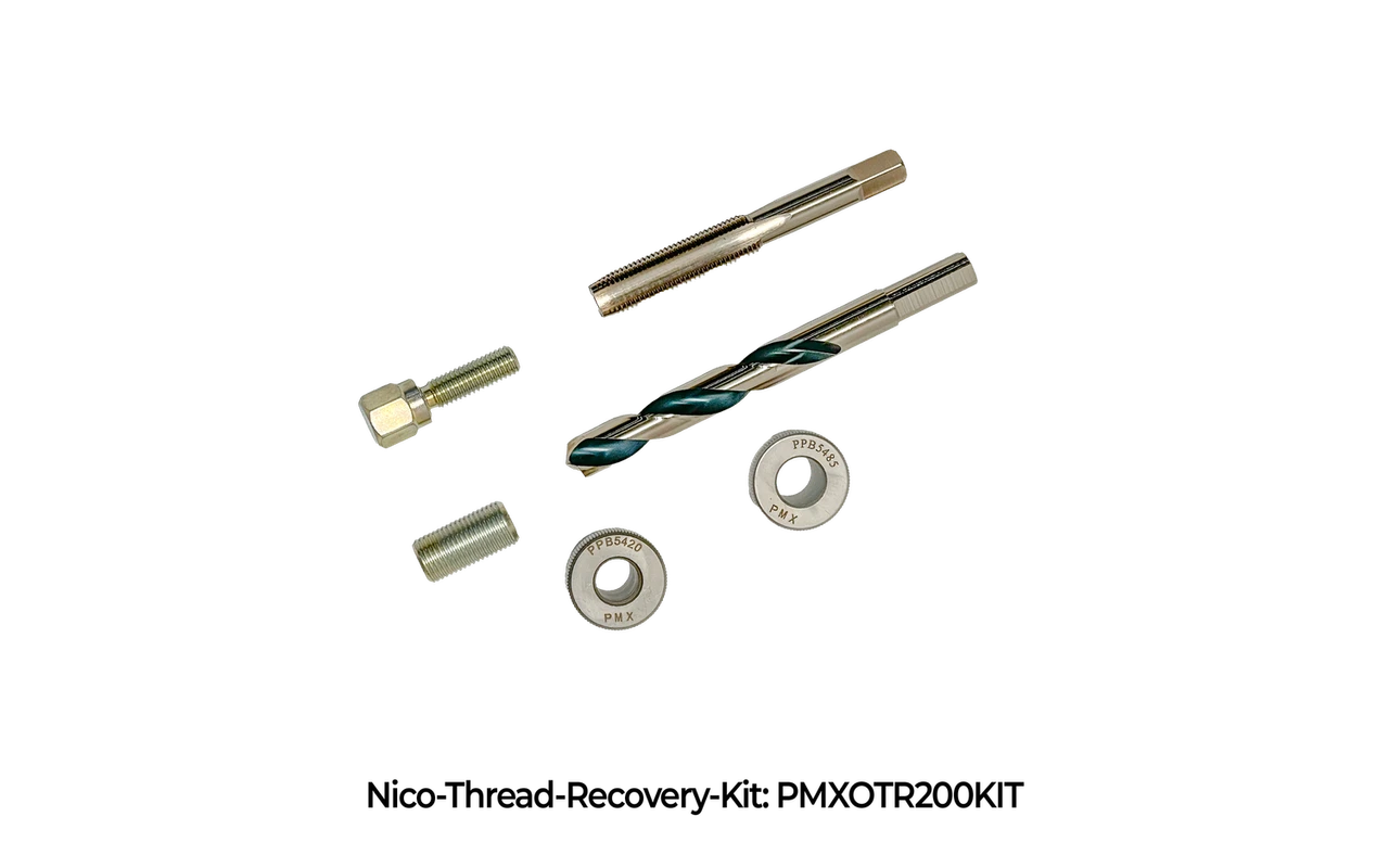 ProMAXX 6.7L Power Stroke Fuel Injector Hold Down Bolt Nico Cylinder Head Thread Repair Kit (PMXOTR200KIT)