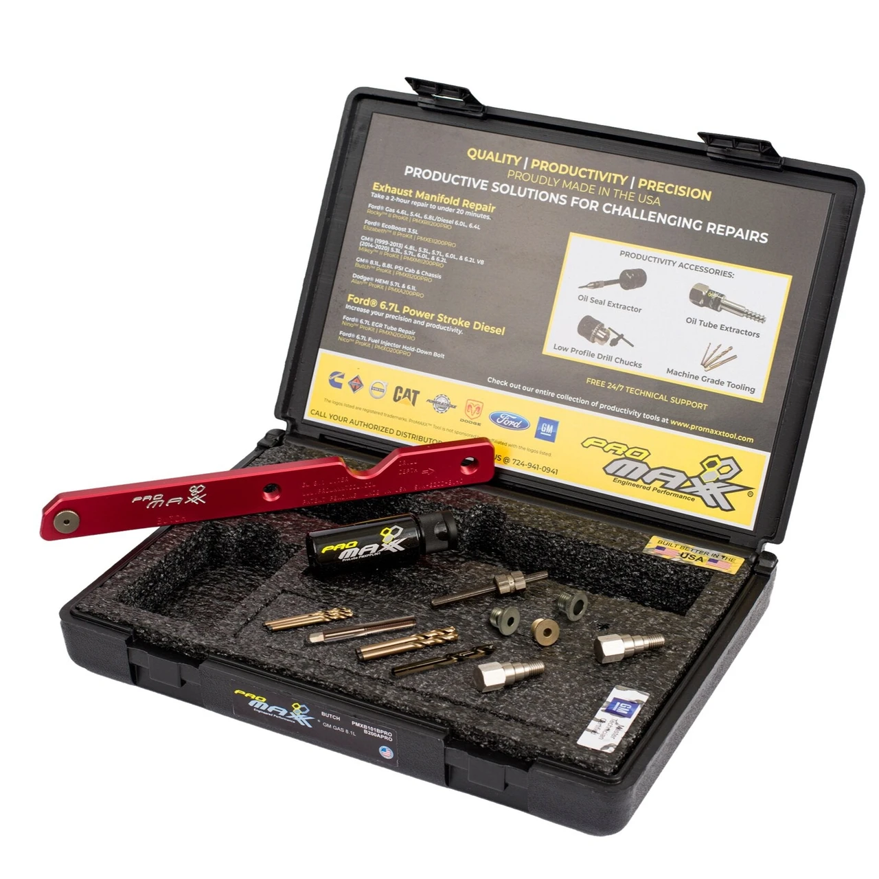 ProMAXX 8.1L, 8.8L PSI Exhaust Manifold Broken Bolt Repair Kit (PMXB200BSE) — product image 2
