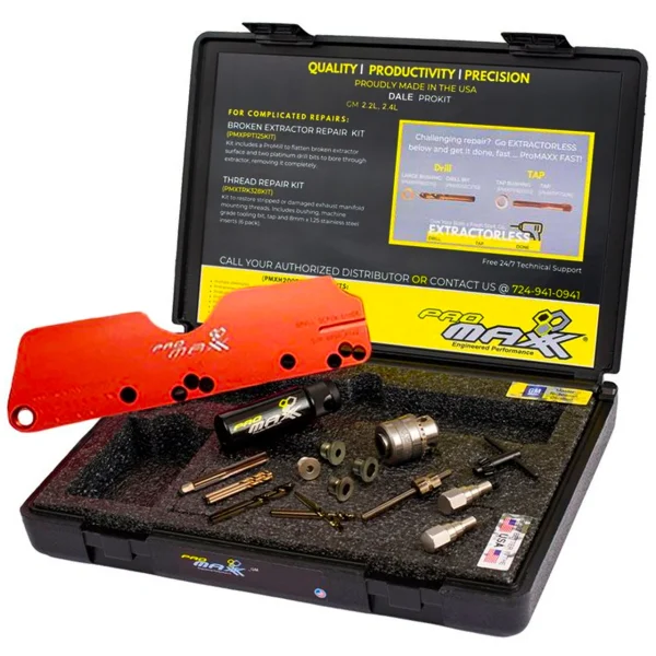 ProMAXX GM 2.2L & 2.4L Broken Exhaust Bolt Tool Dale ProKit Plus (PMXD200PROP)
