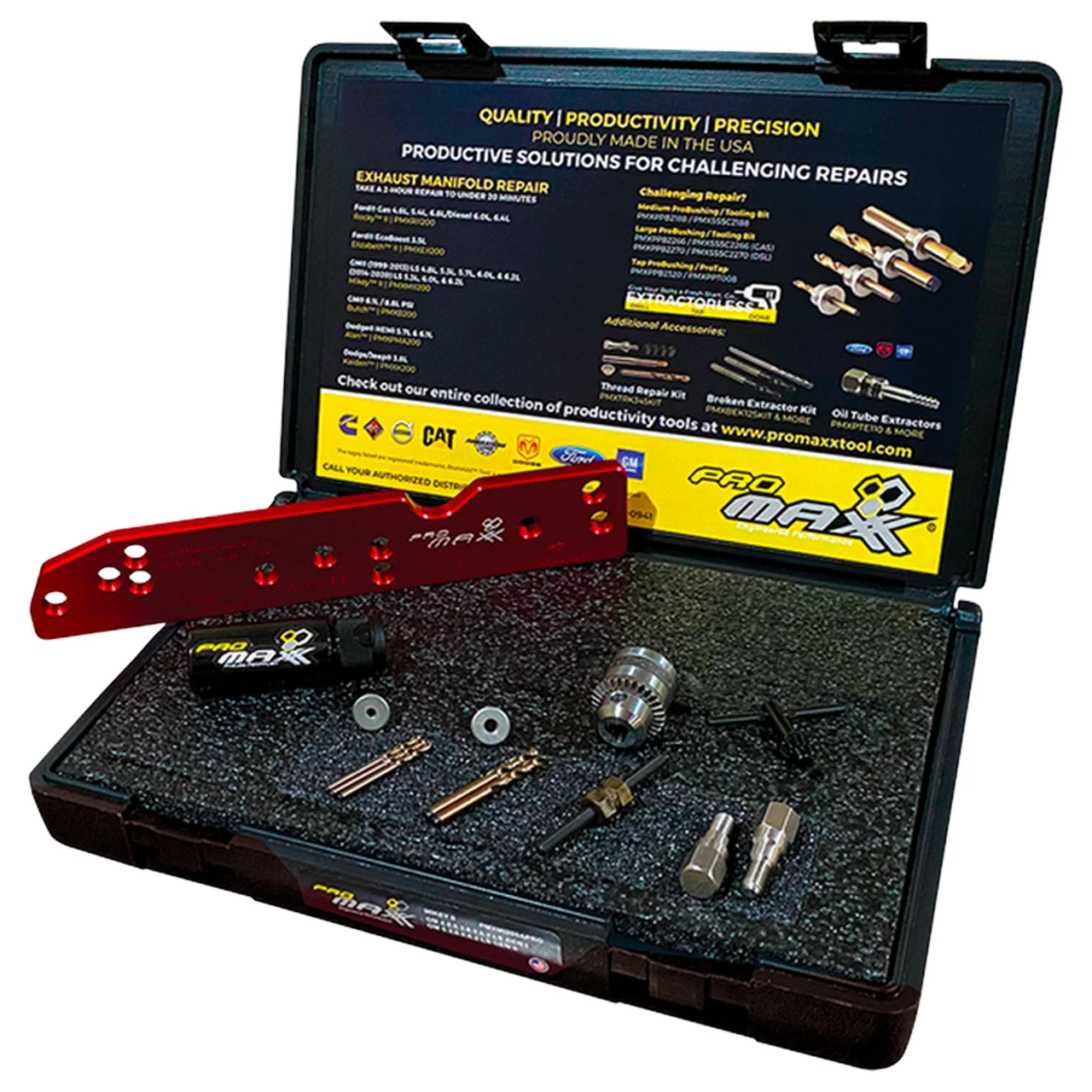 ProMAXX Mikey II Exhaust Bolt Repair Kit GM 4.8/5.3/6.0/6.2L (PMXMII200PRO)