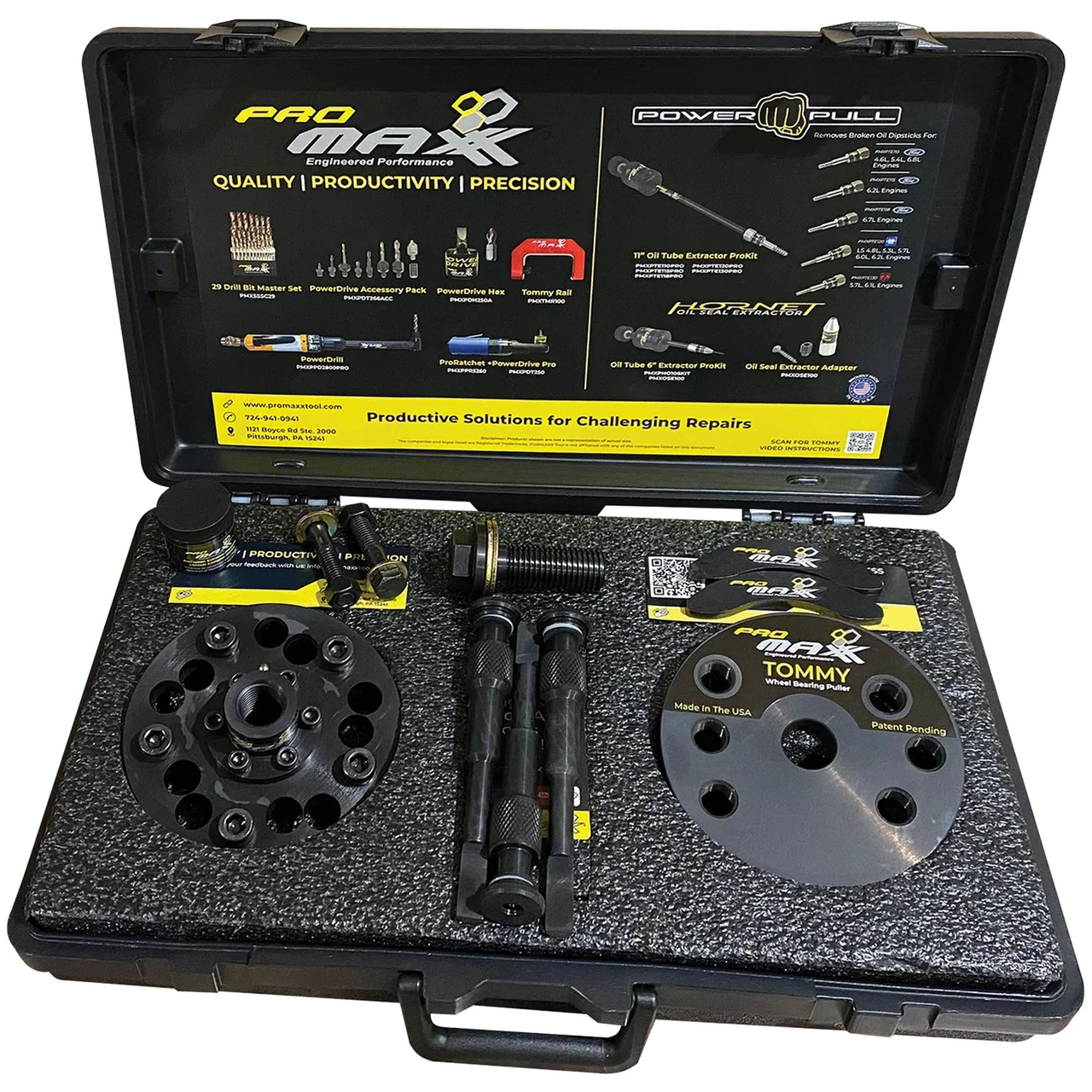 ProMAXX Wheel Bearing Hub Puller Removal Kit (PMXTOM410PRO) — product image 2