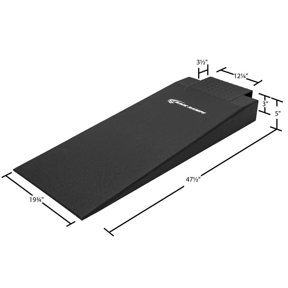 Race Ramps 5" Height Hook Nose Extra Wide Rack Ramp (RR-RACK-HN20-5) — product image 2