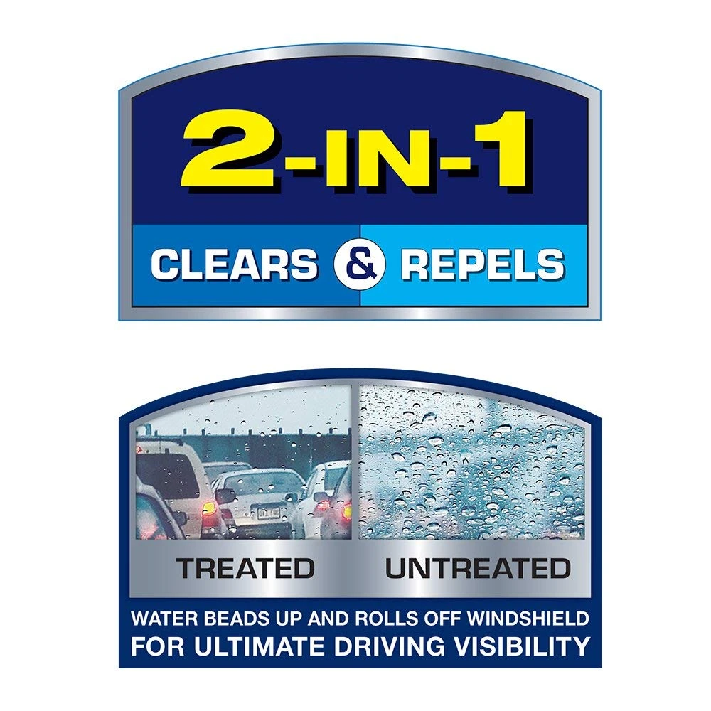 Rain-X 5079279-2 Latitude 2-IN-1 Water Repellency Wiper Blade, 22" — product image 4