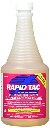 Rapid Tac Tac Application Fluid For Decals Stickers Sprayer Bottle (RT-10321-9)