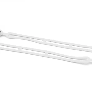 Rapid Tie 16" Non-Marring Adjustable Strap, Made in USA - 2 Pack (BBRT01-WT)