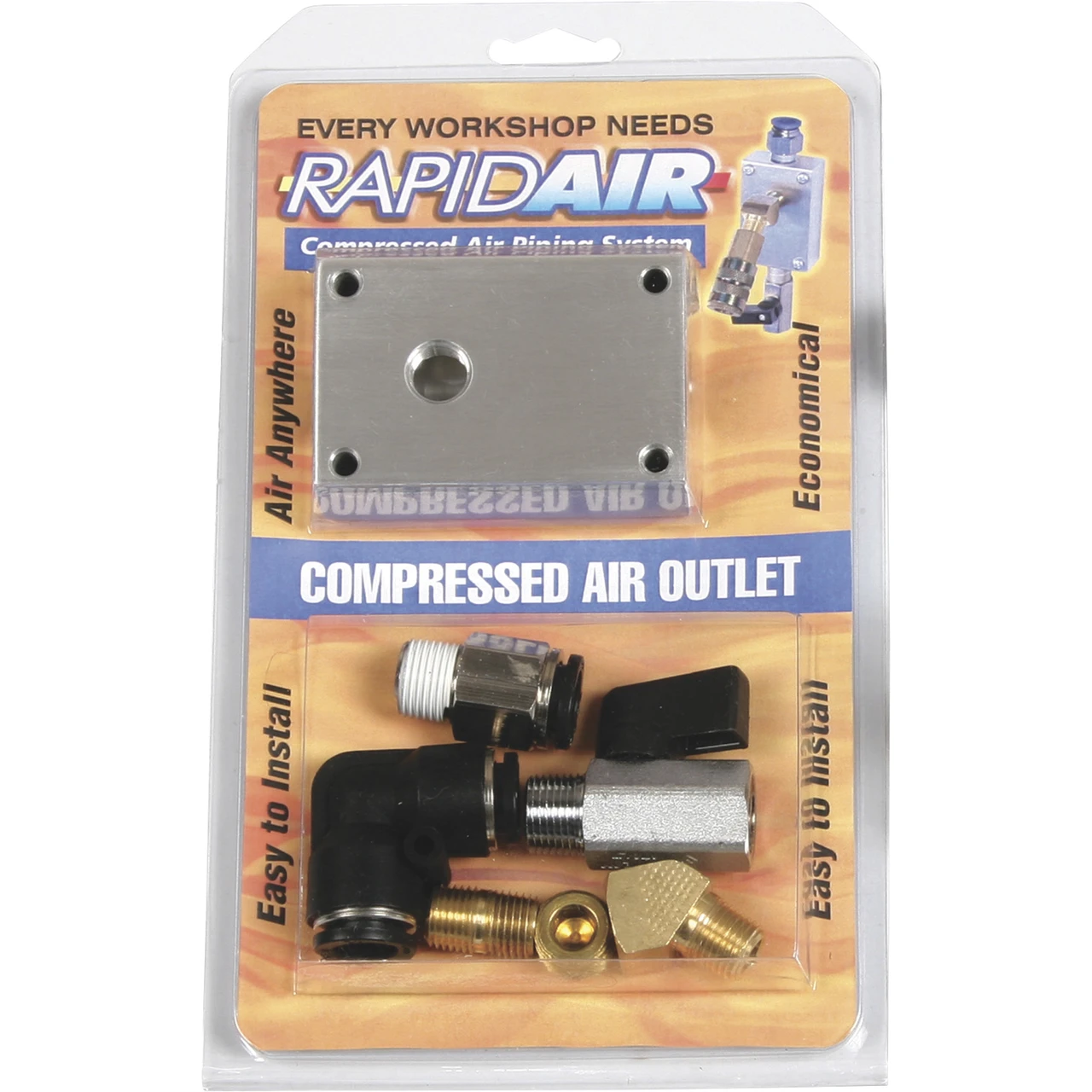 RapidAir 90200 Compressor Distribution Manifold Kit Rapid Air Distribution Set — product image 2
