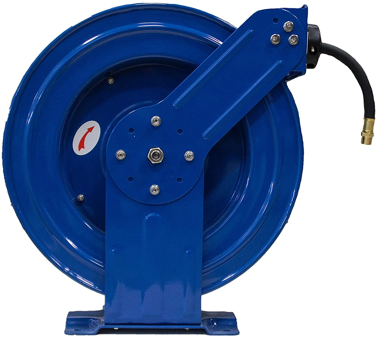 RapidAir R-03050 3/8" by 50' Dual Arm Auto Rewind Hose Reel, 3/8 I.D x 50', Blue — product image 2