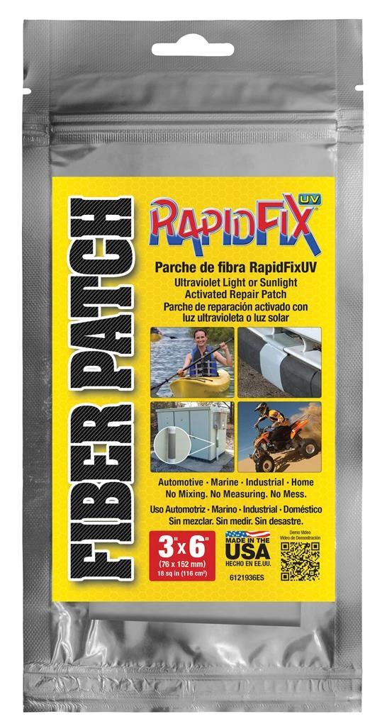 RapidFix Uv Fiber Patch 3" X 6" (6121936ES)