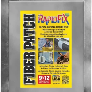 RapidFix Uv Fiber Repair Patch 9" X 12" (6121912ES)