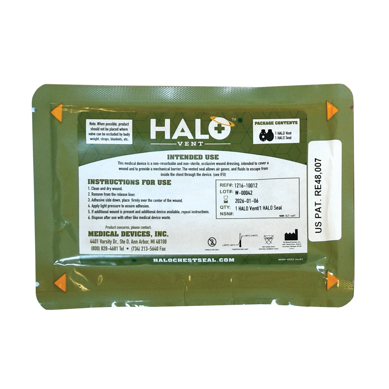 Rapidstop Military Advanced Bleed Control Kit (RSK501)