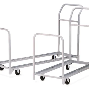 Raymond Products Folded Chair Tote, Hard Rubber Casters,300Lbs,50-3/4"X22" (600)