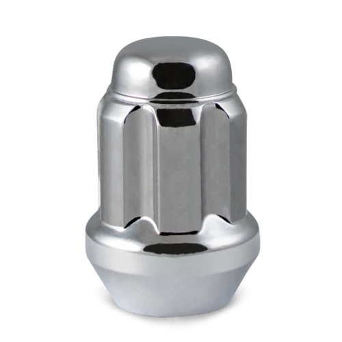 RHI Automotive 12x1.25 Closed End Spline 6 Lug 1.38" Chrome 24 Lugs 1 Key (8747K6-C)
