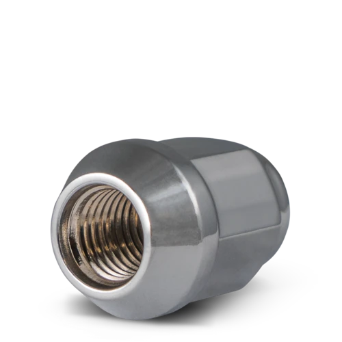 RHI Automotive 14X1.25 Lug Bolt (27MM/1.06") Bulge Acorn (18 Point) 5 Lug Chrome 16 Lugs, 4 Locks, 1 Key (8443BK5-C) — product image 2