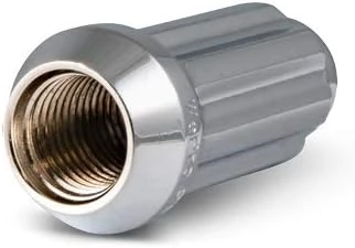 RHI Automotive 14x1.5 Closed End Long Spline 6 Lug 2.00" Chrome 24 Lugs 1 Key (8744LK6-C) — product image 2