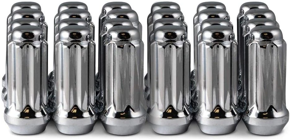 RHI Automotive 14x2.0 Closed End Long Spline 8 Lug 2.00" Chrome 32 Lugs 1 Key (8746LK8-C) — product image 4
