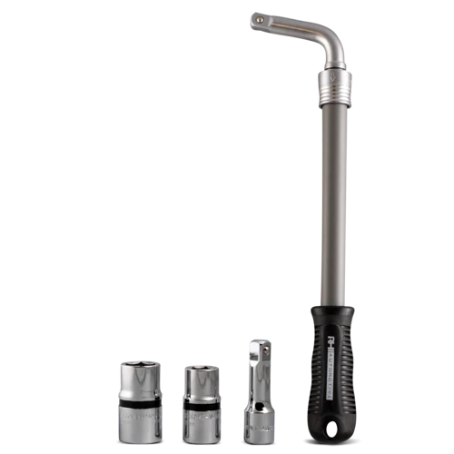 RHI Automotive Pro Wrench with 2 Dual Sockets and 3" Extension Socket (8002)