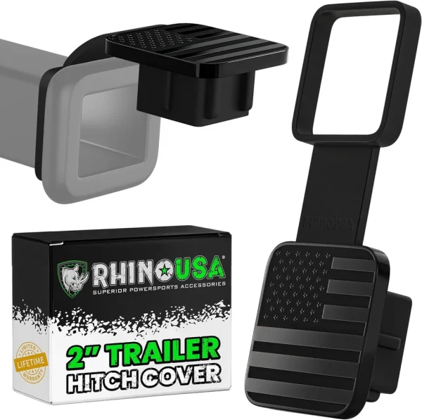 Rhino USA 2" American Flag Hitch Cover (TO-HTCVRUSA)