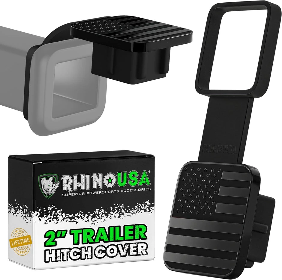 Rhino USA 2" American Flag Hitch Cover (TO-HTCVRUSA)