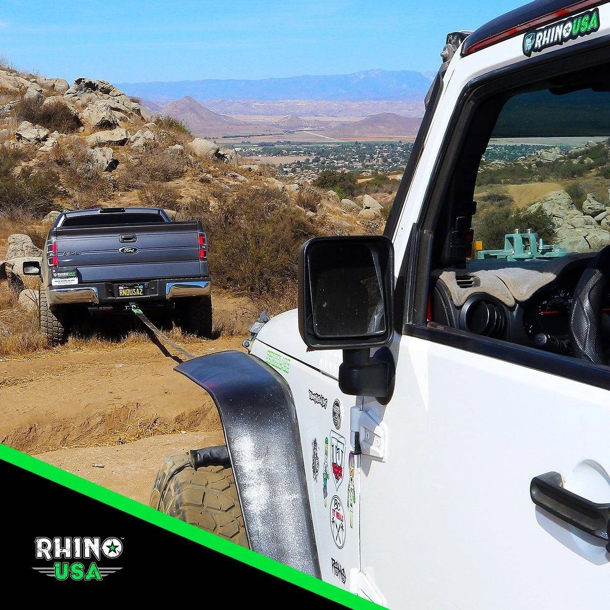 Rhino USA 30' Tow Strap/Hitch Combo (RNO-30STRAPHITCH) — product image 4