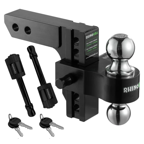 Rhino USA 6in Heavy Duty Drop Hitch - 2in (RG-HTDROP2)