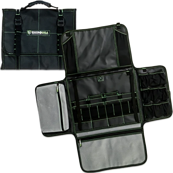 Rhino USA Camp Kitchen Organizer Bag (Black) (AC-SBCAMPKIT-BLK)