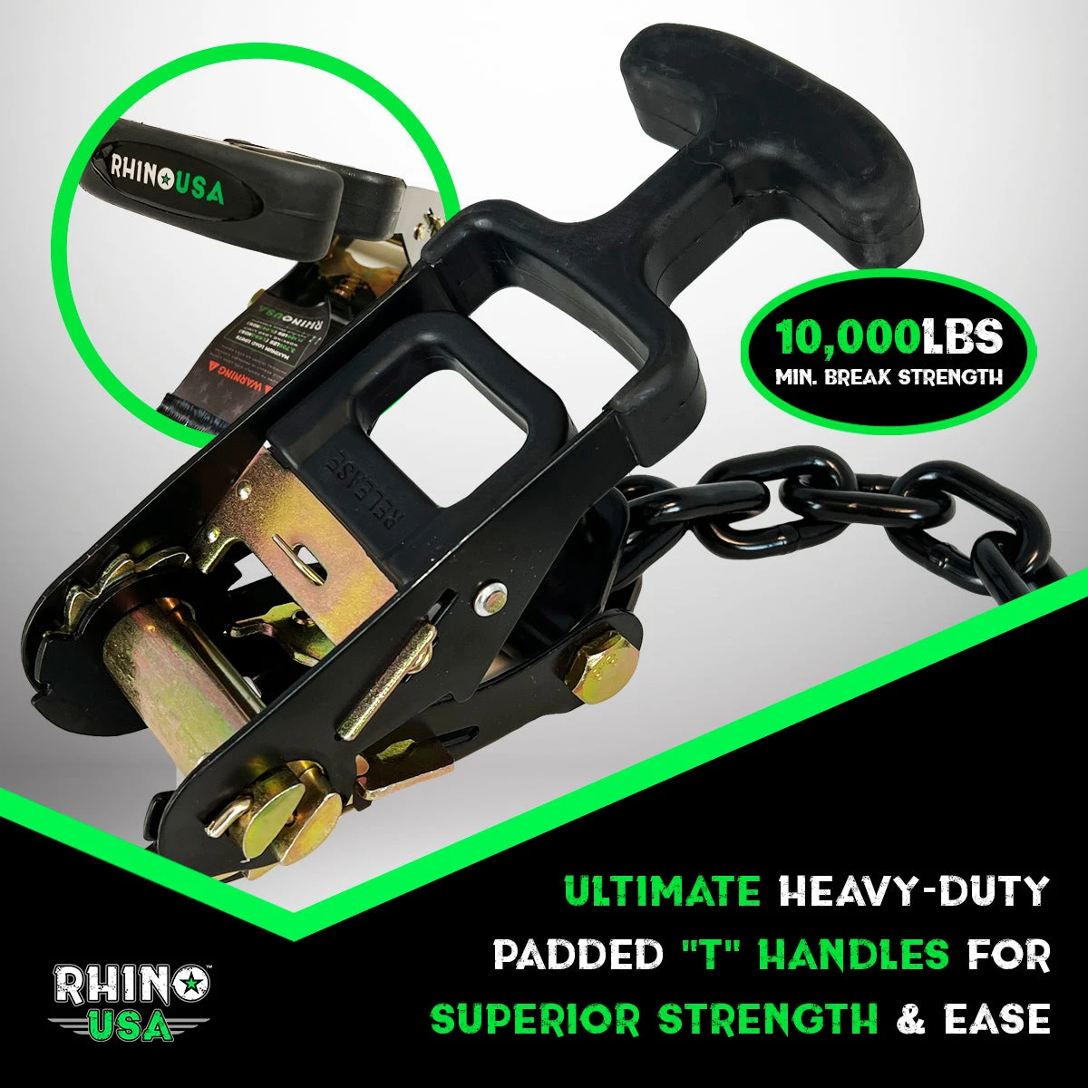 Rhino USA Lasso Straps; Basket Straps - J-Hook (LASSO-STRAPS) — product image 3