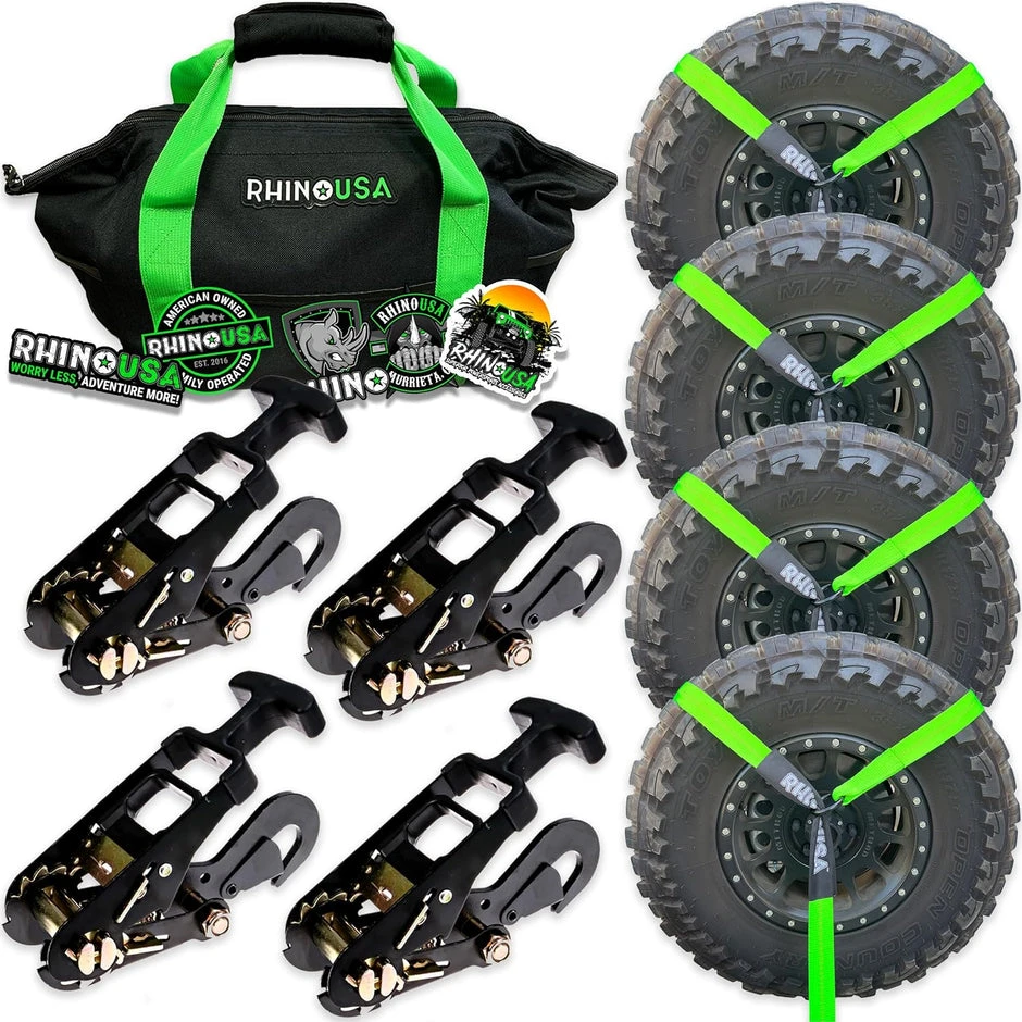 Rhino USA Lasso Straps; Basket Straps (TD-VSLASSO)