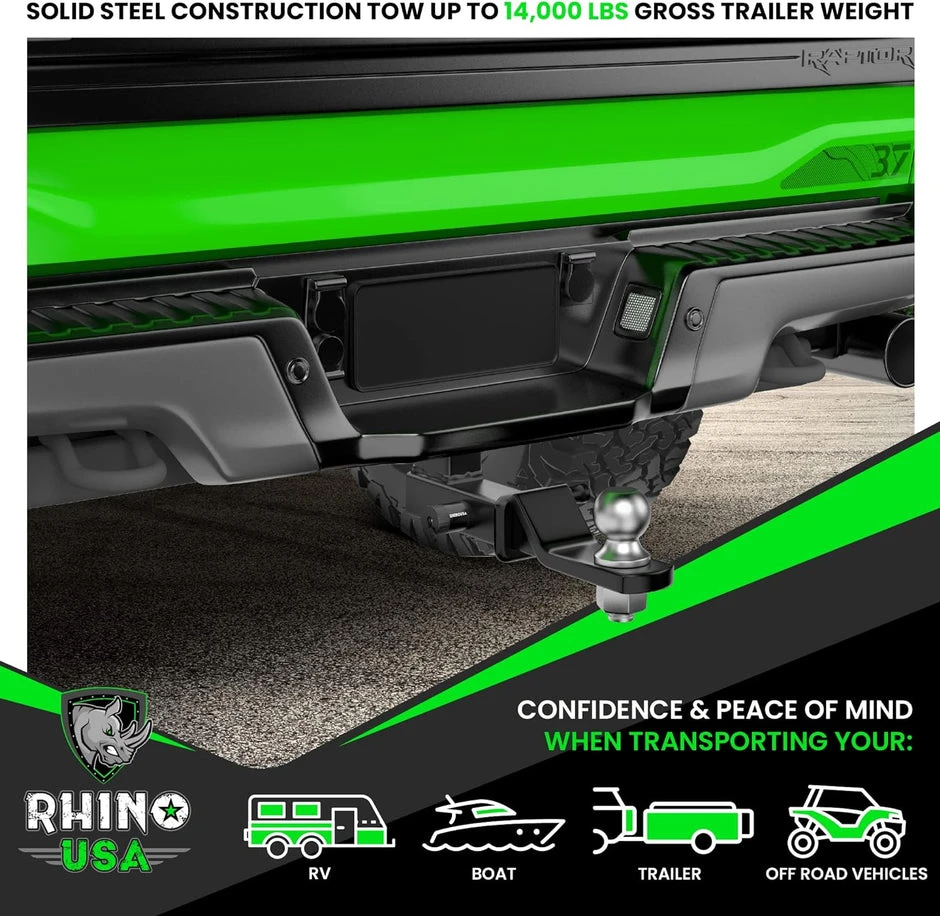 Rhino USA Locking Hitch Pin For 3" Class V Hitch (HITCH-PIN-3) — product image 7