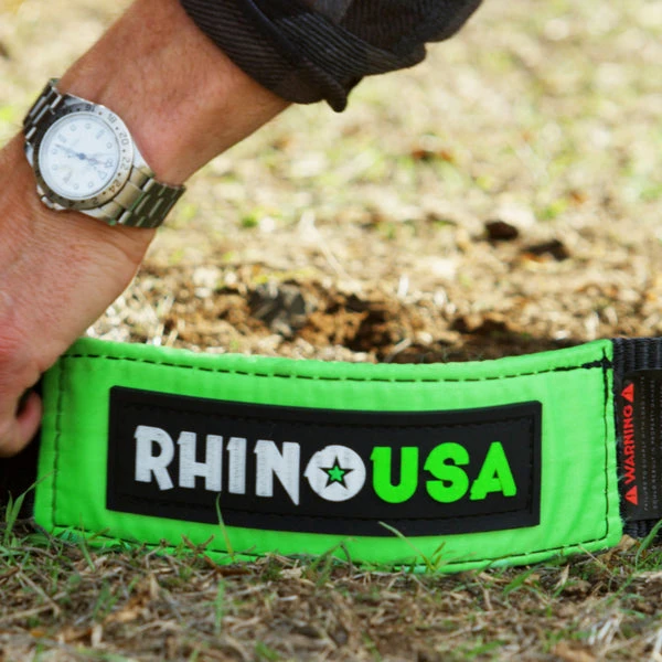 Rhino USA Recovery Tow Strap 4inx30ft (Black) (TOWSTRAP-430) — product image 4