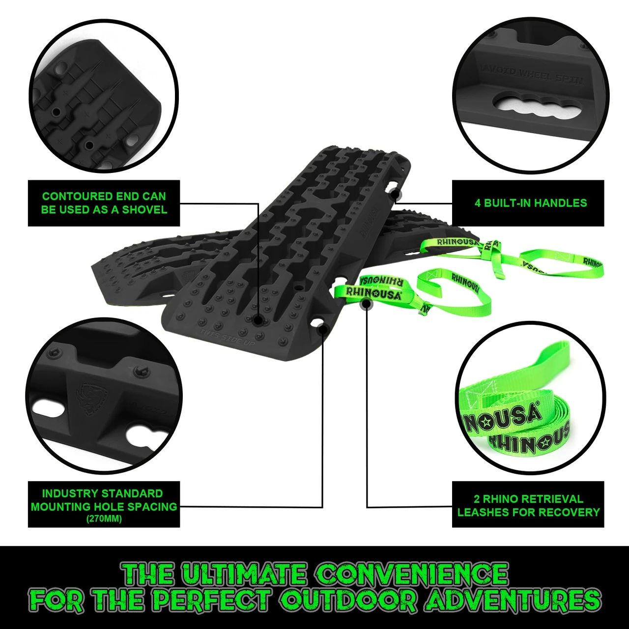 Rhino USA Recovery Traction Boards - Pair (TRACBOARDS) — product image 4