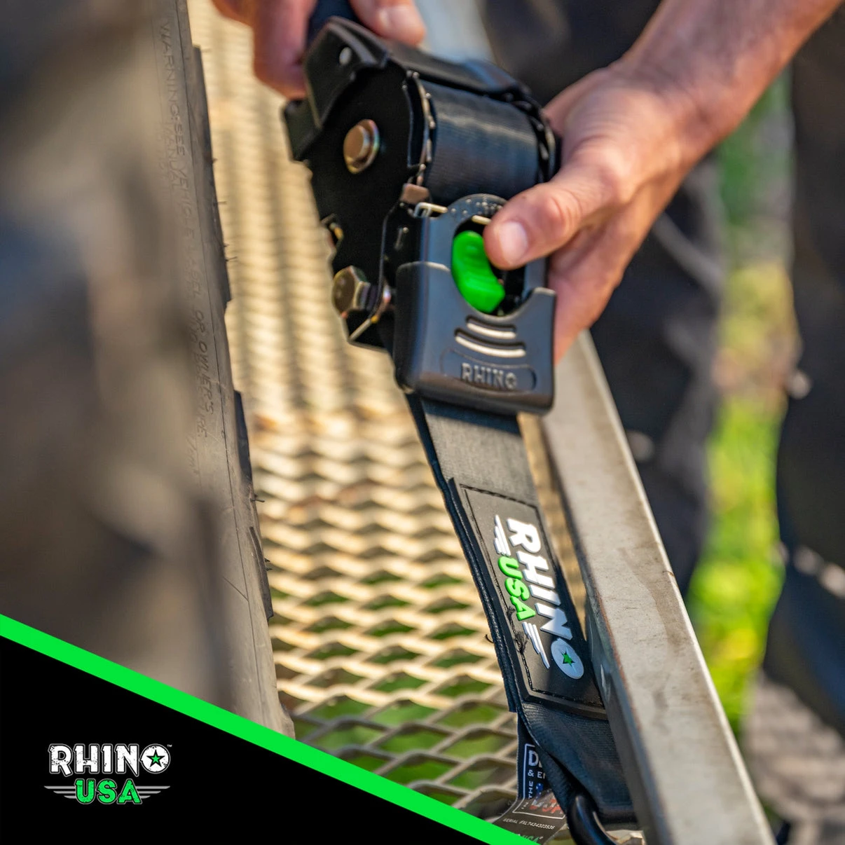 Rhino USA Retractable Ratchet Straps (TD-RSRE) — product image 6