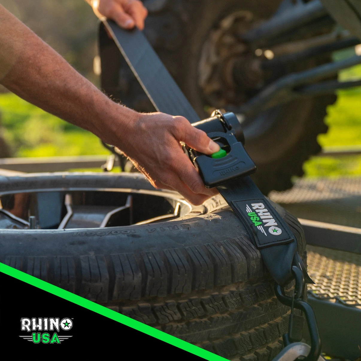 Rhino USA Retractable Ratchet Straps (TD-RSRE) — product image 7