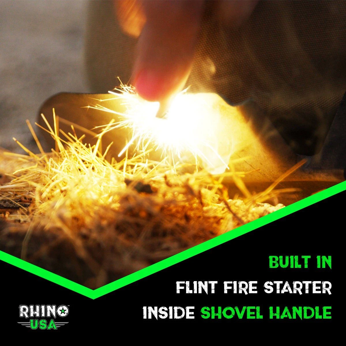 Rhino USA Ultimate Survival Shovel (RNO-SURVIVAL-SHOVEL) — product image 7