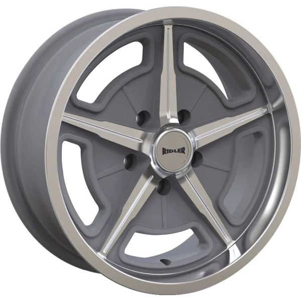 Ridler 605 Matte As-Cast Machined Wheels