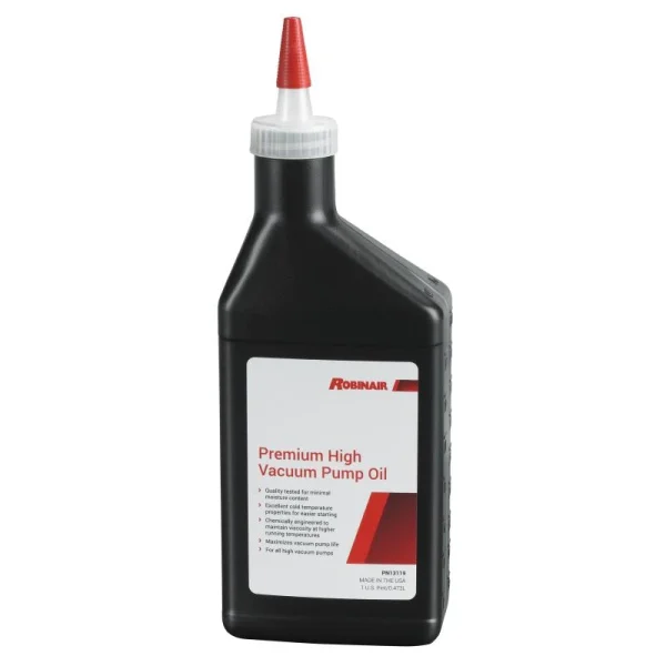 Robinair 16oz Premium High Vacuum Pump Oil (13119)